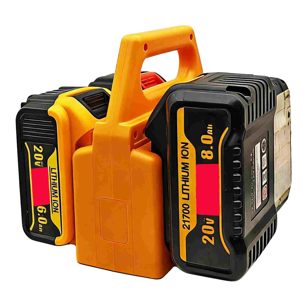4-Bank Battery Holder & Carrier for DeWalt 20V MAX / 18V XR Batteries-2