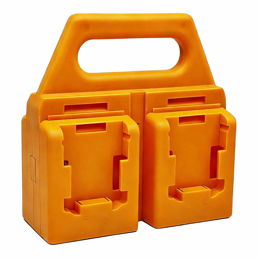 4-Bank Battery Holder & Carrier for DeWalt 20V MAX / 18V XR Batteries-3