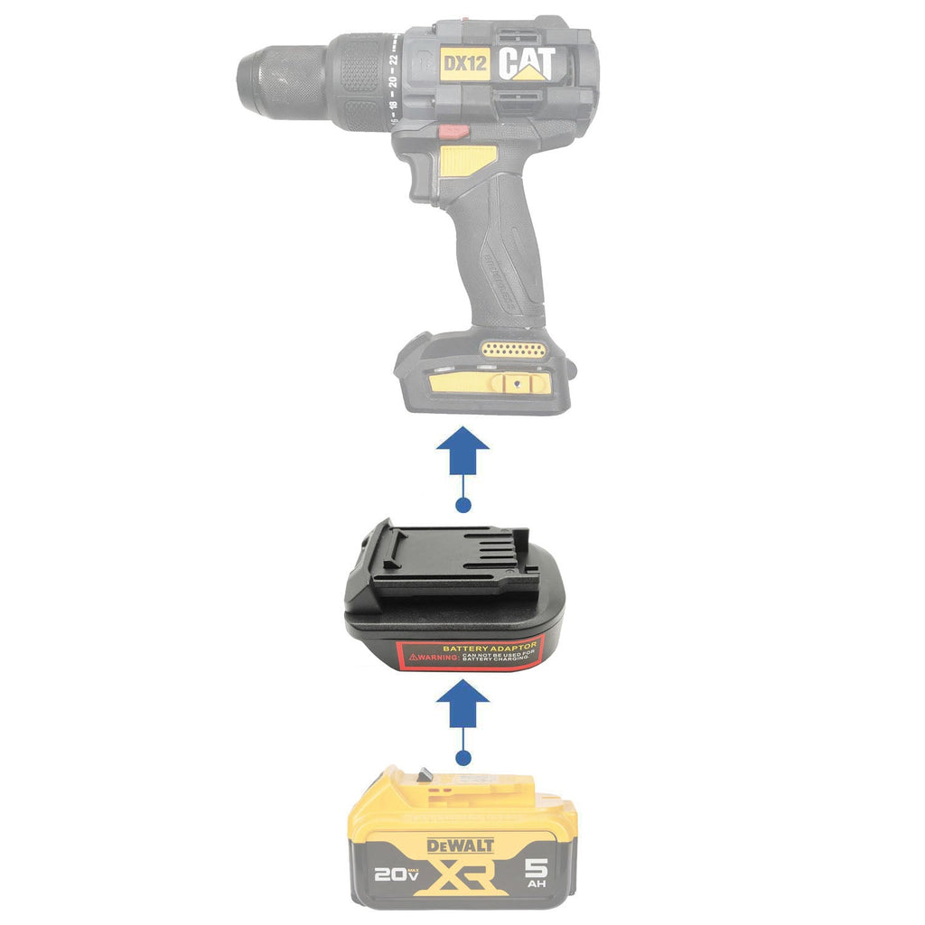 DeWalt 20V to CAT 18V Battery Adapter-0