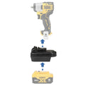 DeWalt 20V to DeWalt 12V Battery Adapter-0