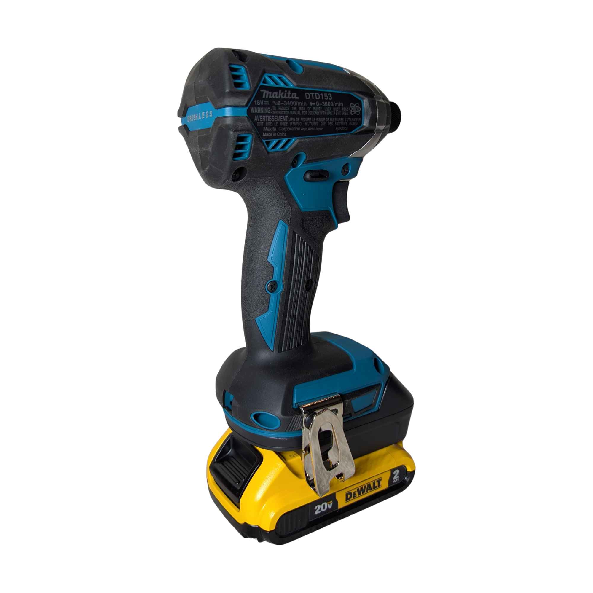 DeWalt 20V to Makita 18V Battery Adapter-2