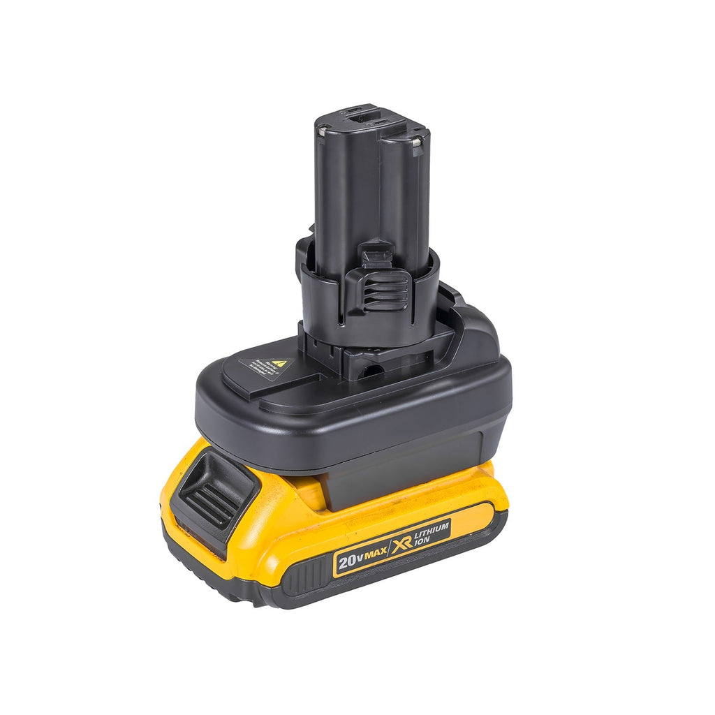 DeWalt 20V to Makita 10.8V CXT (Post Style) Battery Adapter-2