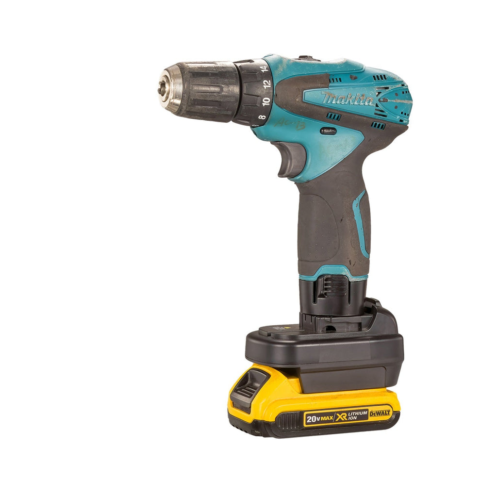 DeWalt 20V to Makita 10.8V CXT (Post Style) Battery Adapter-1