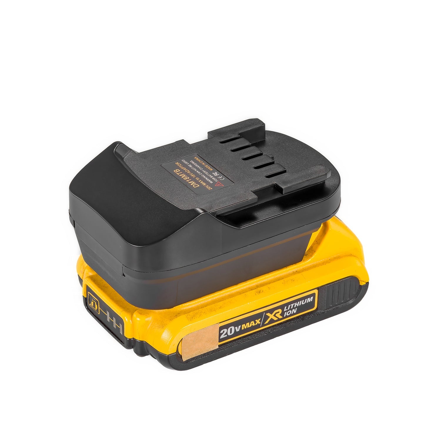 DeWalt 20V to Metabo 18V CAS Battery Adapter-2
