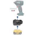 DeWalt 20V to Metabo 18V CAS Battery Adapter-0