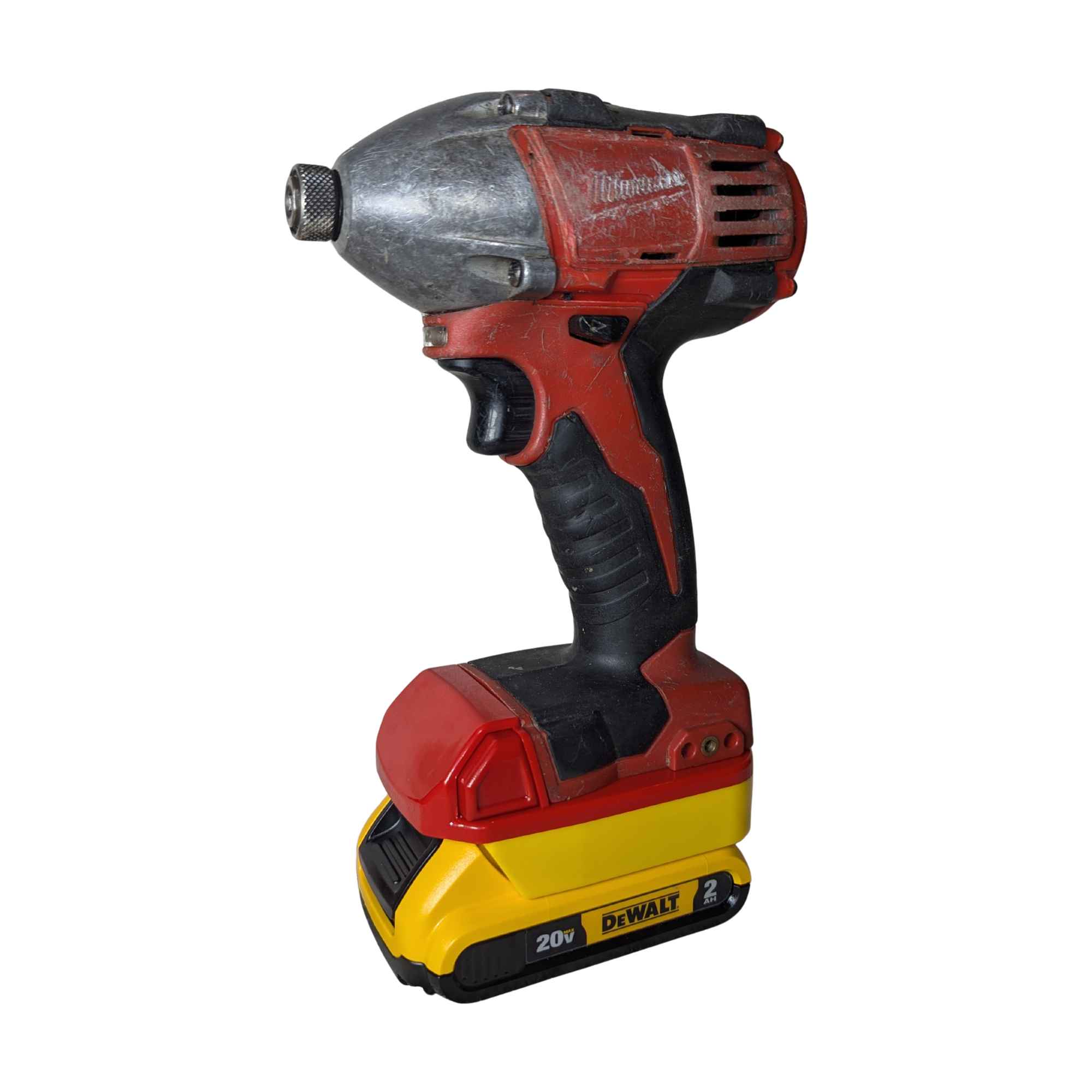 DeWalt 20V to Milwaukee 18V Battery Adapter-1
