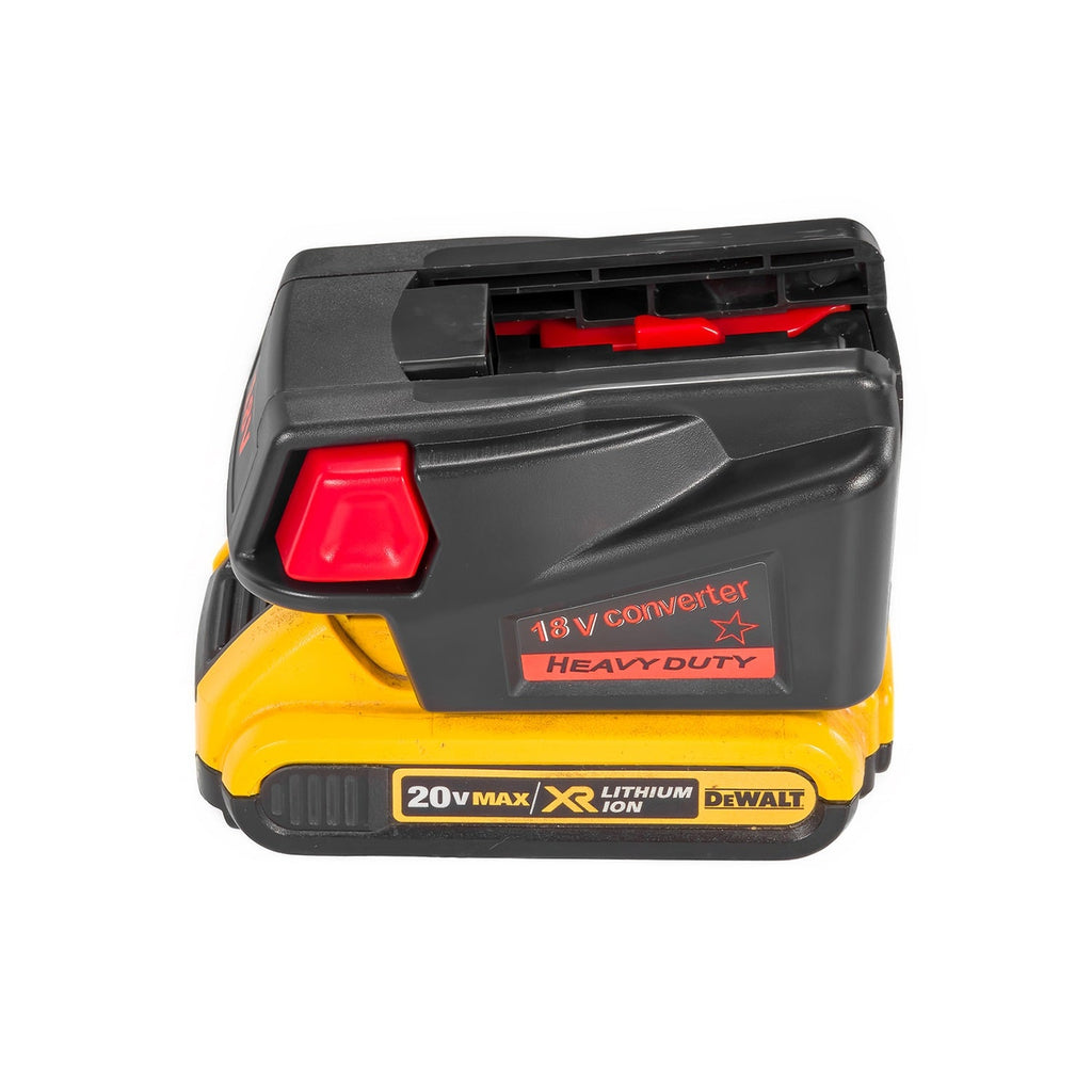 DeWalt 20V to Milwaukee V18 Ni-Cd Battery Adapter-1