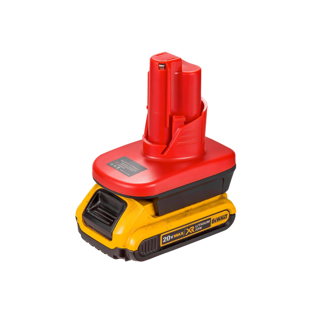 DeWalt 20V to Milwaukee 12V Battery Adapter-1