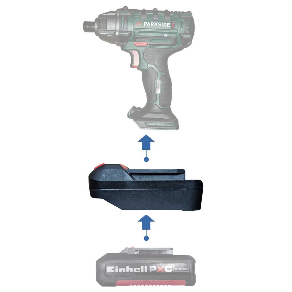 Einhell PXC 18V to Parkside X20V Battery Adapter-0