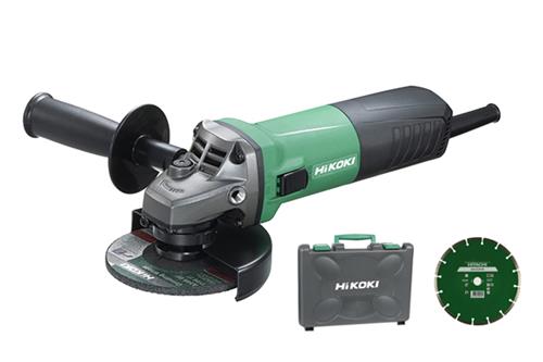 Hikoki angle grinder 125mm 900w + diamond saw blade-0