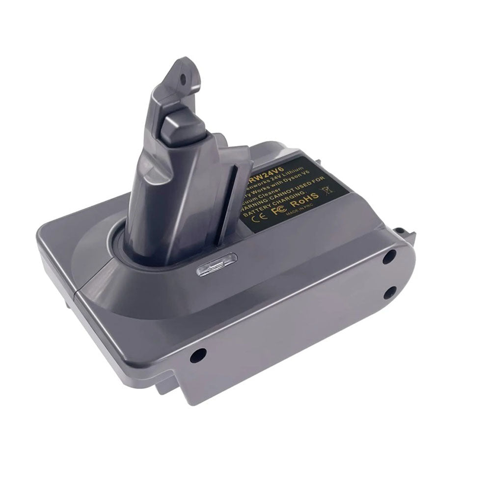 Greenworks 24V to Dyson V6 Battery Adapter-1