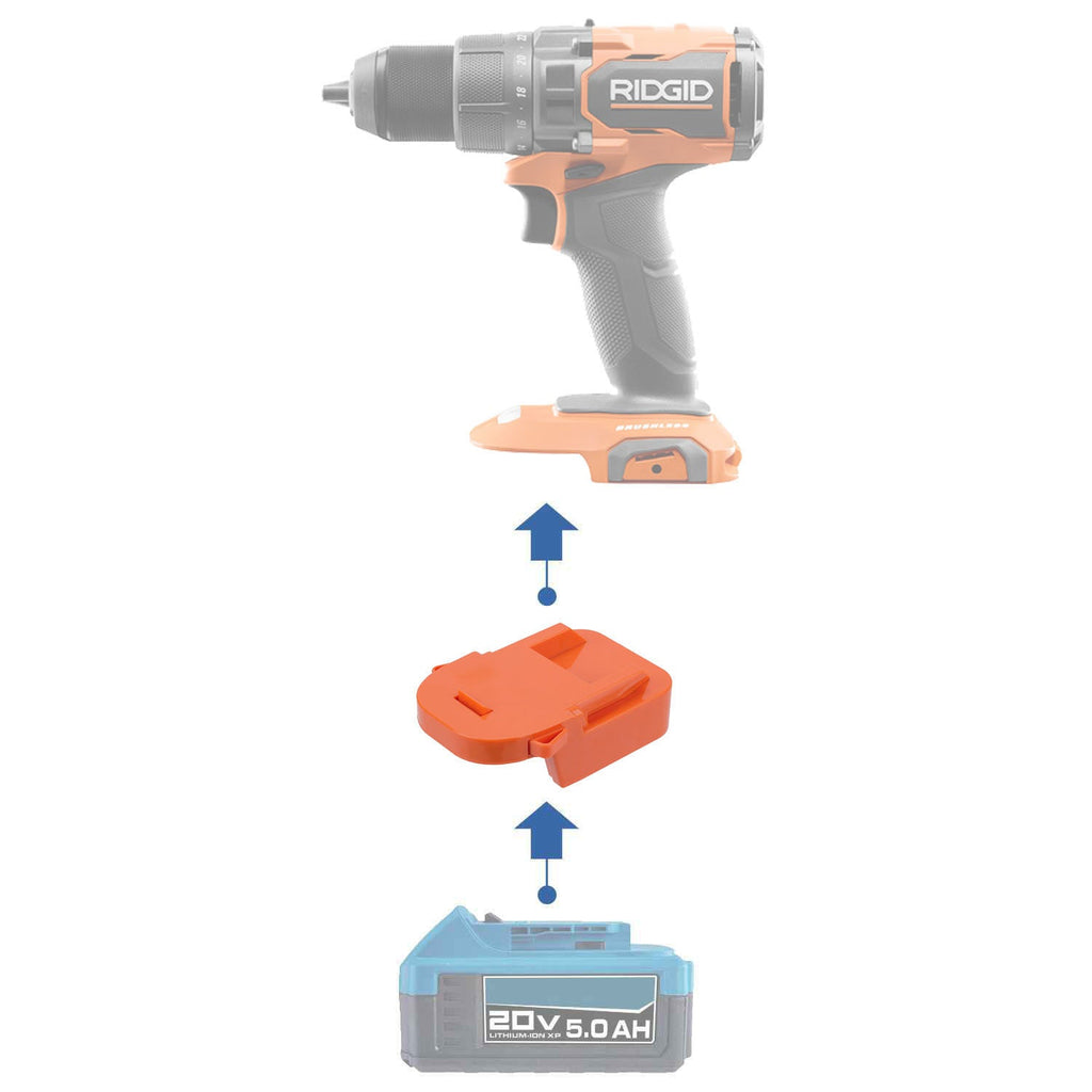 Hercules 20V to RIDGID 18V Battery Adapter-0