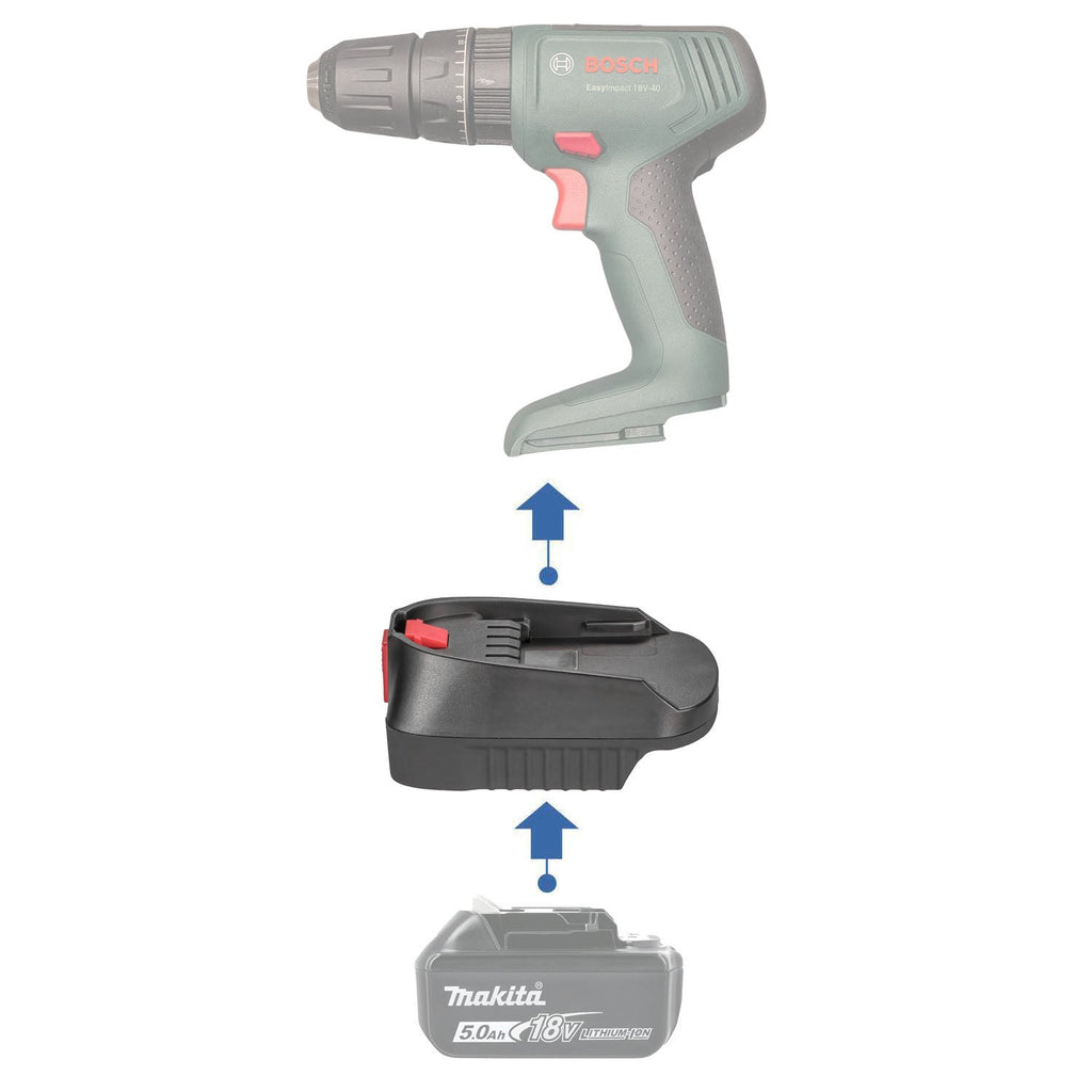 Makita 18V to Bosch (Green) 18V Battery Adapter-0