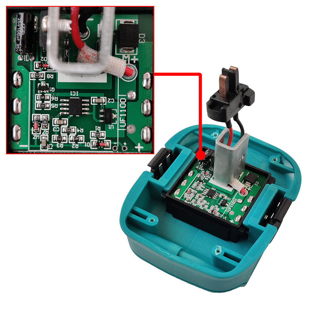 Makita 18V to DeWalt 18V (Ni-Cd) Battery Adapter-3