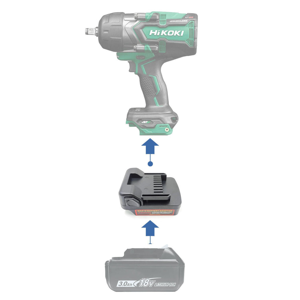 Makita 18V to Hikoki 18V Battery Adapter-0