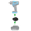 Makita 18V to Mastercraft 20V (Blue) Battery Adapter-0