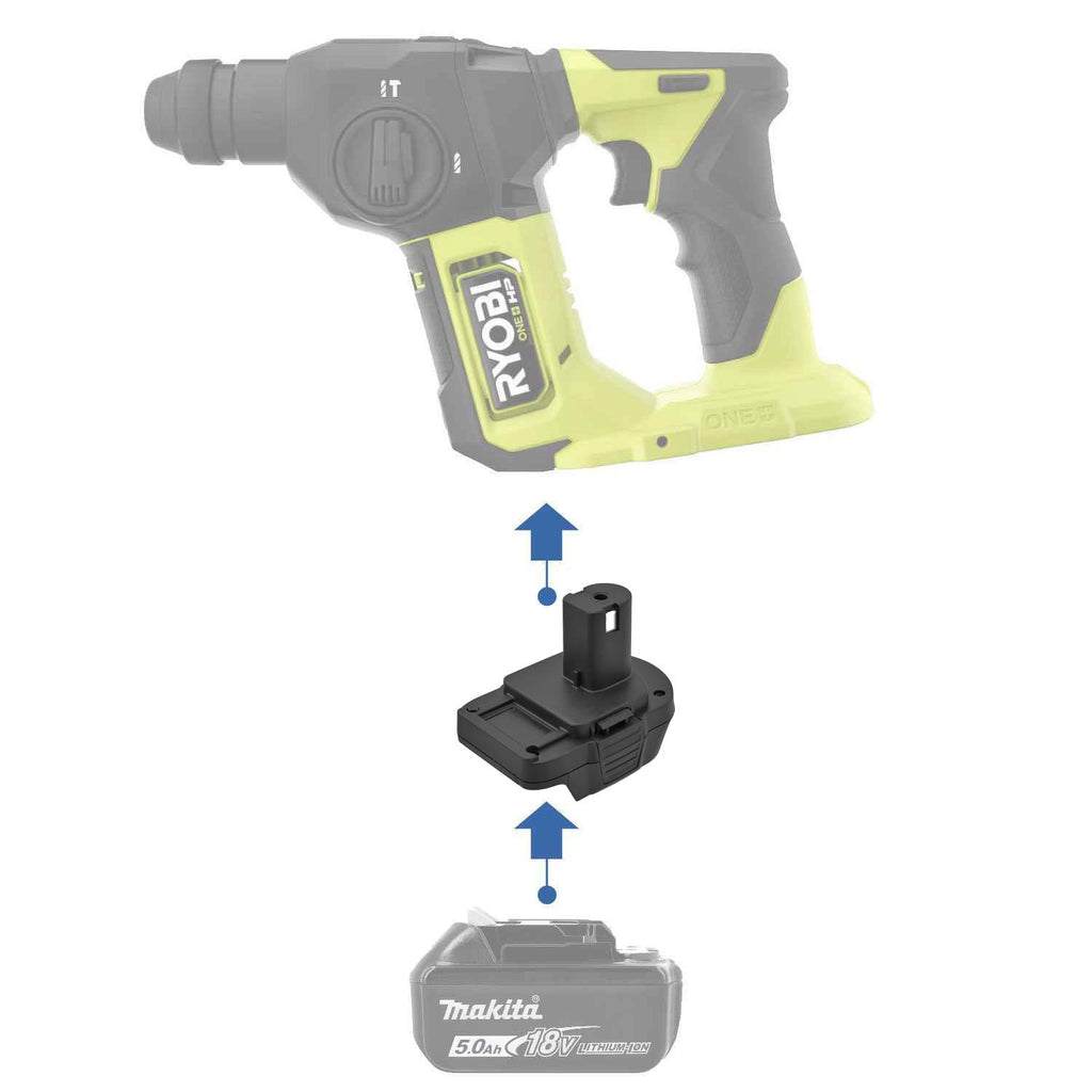 Makita 18V to Ryobi 18V Battery Adapter-0