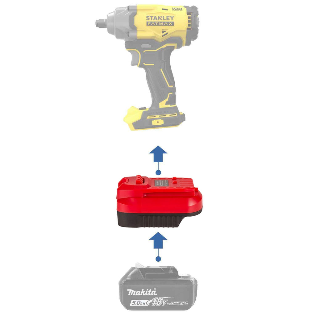 Makita 18V to Stanley V20 Battery Adapter-0