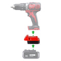 Mastercraft 20V (Blue) to Milwaukee 18V Battery Adapter-0
