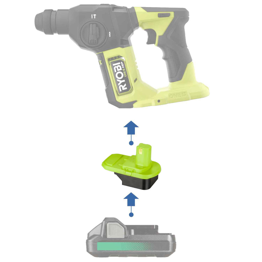 Metabo HPT 18V to Ryobi 18V Battery Adapter-0
