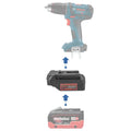 Metabo 18V CAS to Bosch (Blue) 18V Battery Adapter-0