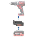 Metabo 18V CAS to Milwaukee 18V Battery Adapter-0