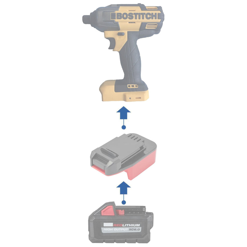 Milwaukee 18V to Bostitch 18V Battery Adapter-0