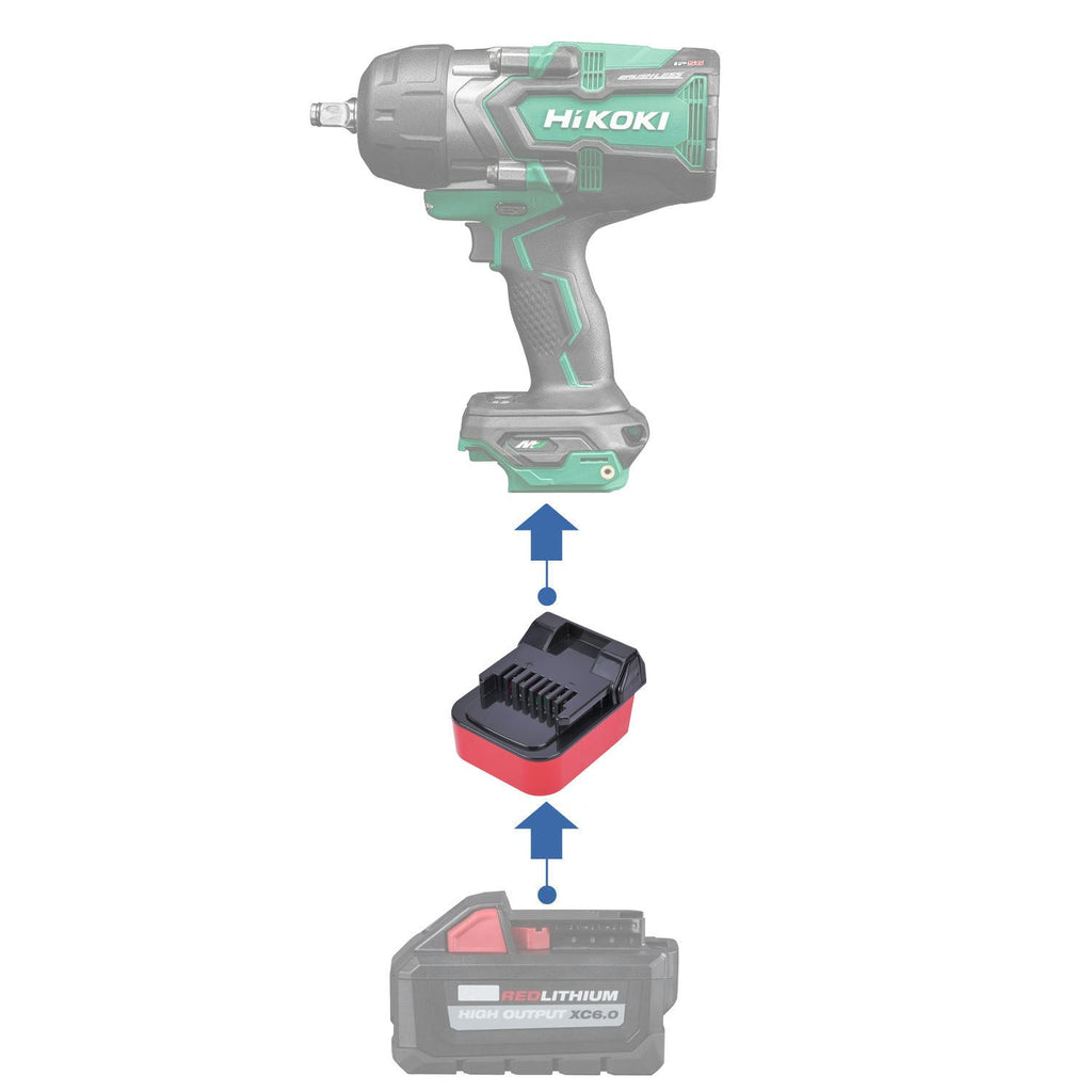 Milwaukee 18V to Hikoki 18V Battery Adapter-0