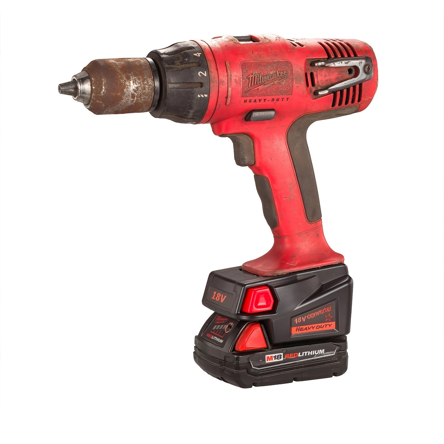 Milwaukee 18V to Milwaukee V18 Ni-Cd Battery Adapter-1