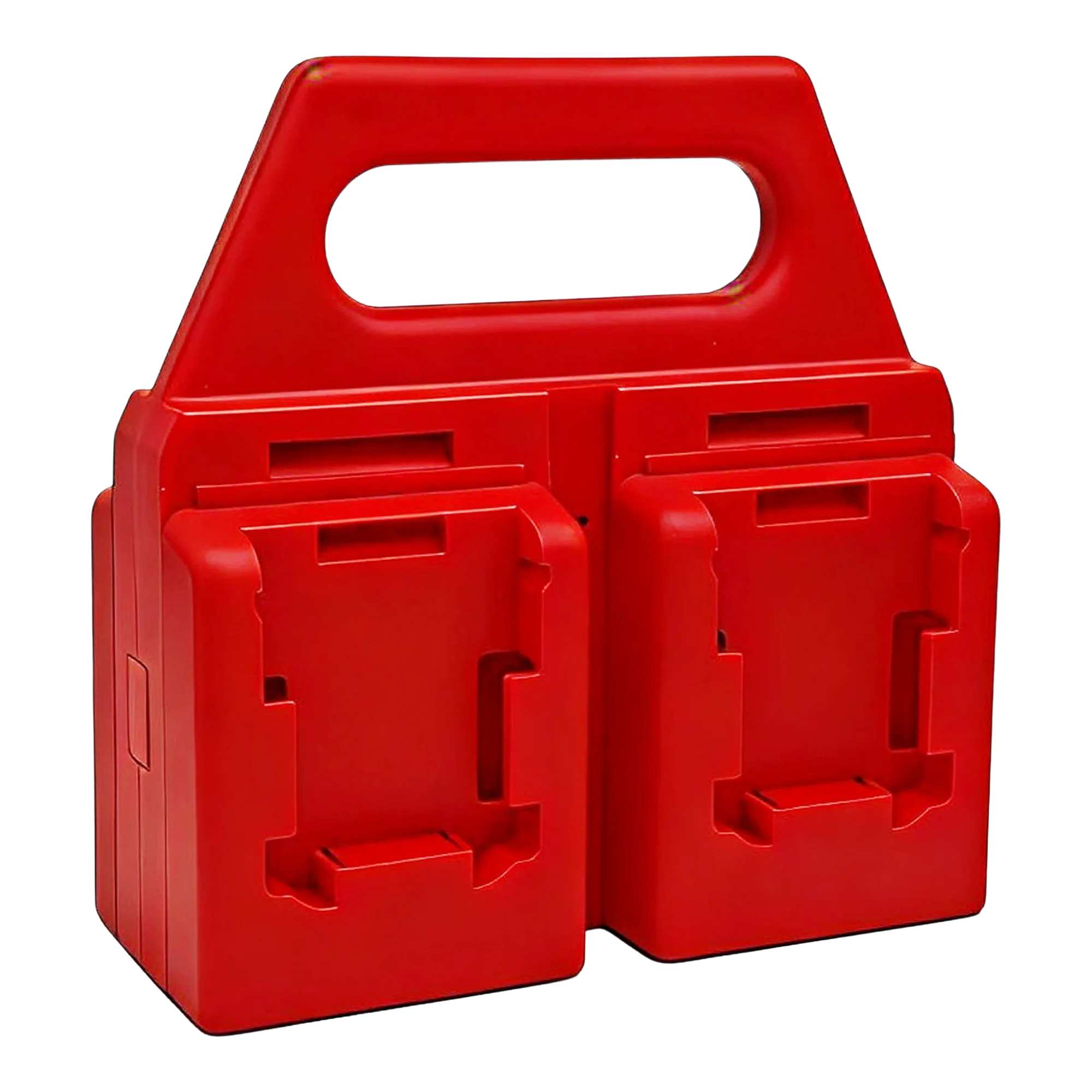4-Bank Battery Holder & Carrier for Milwaukee M18 18V Batteries-4