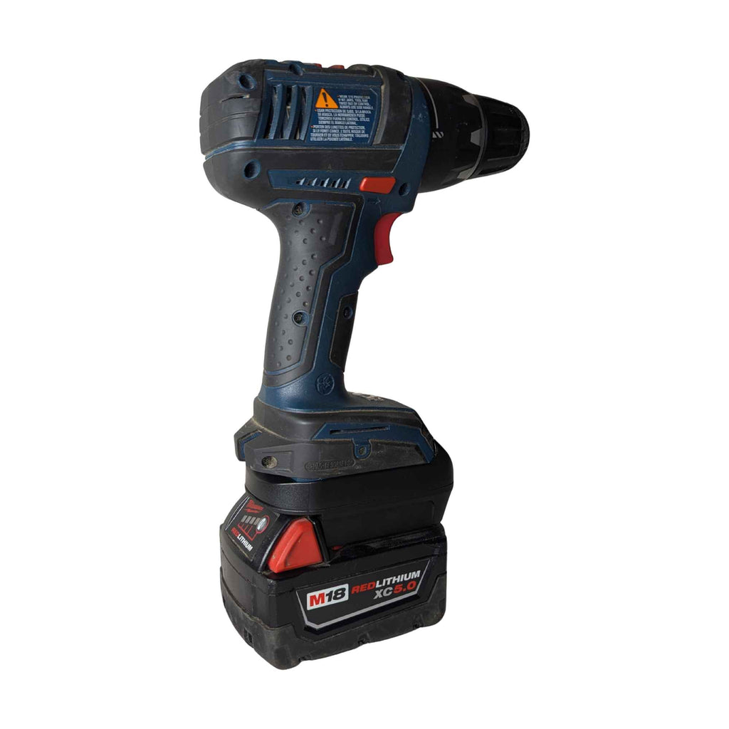 Milwaukee 18V to Bosch (Blue) 18V Battery Adapter-2