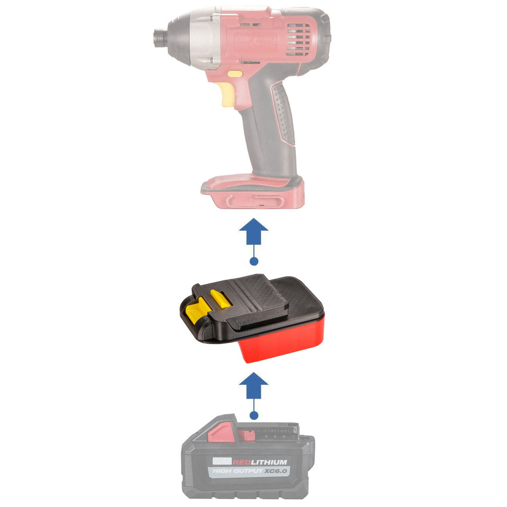 Milwaukee 18V to Chicago Electric 18V Battery Adapter-0