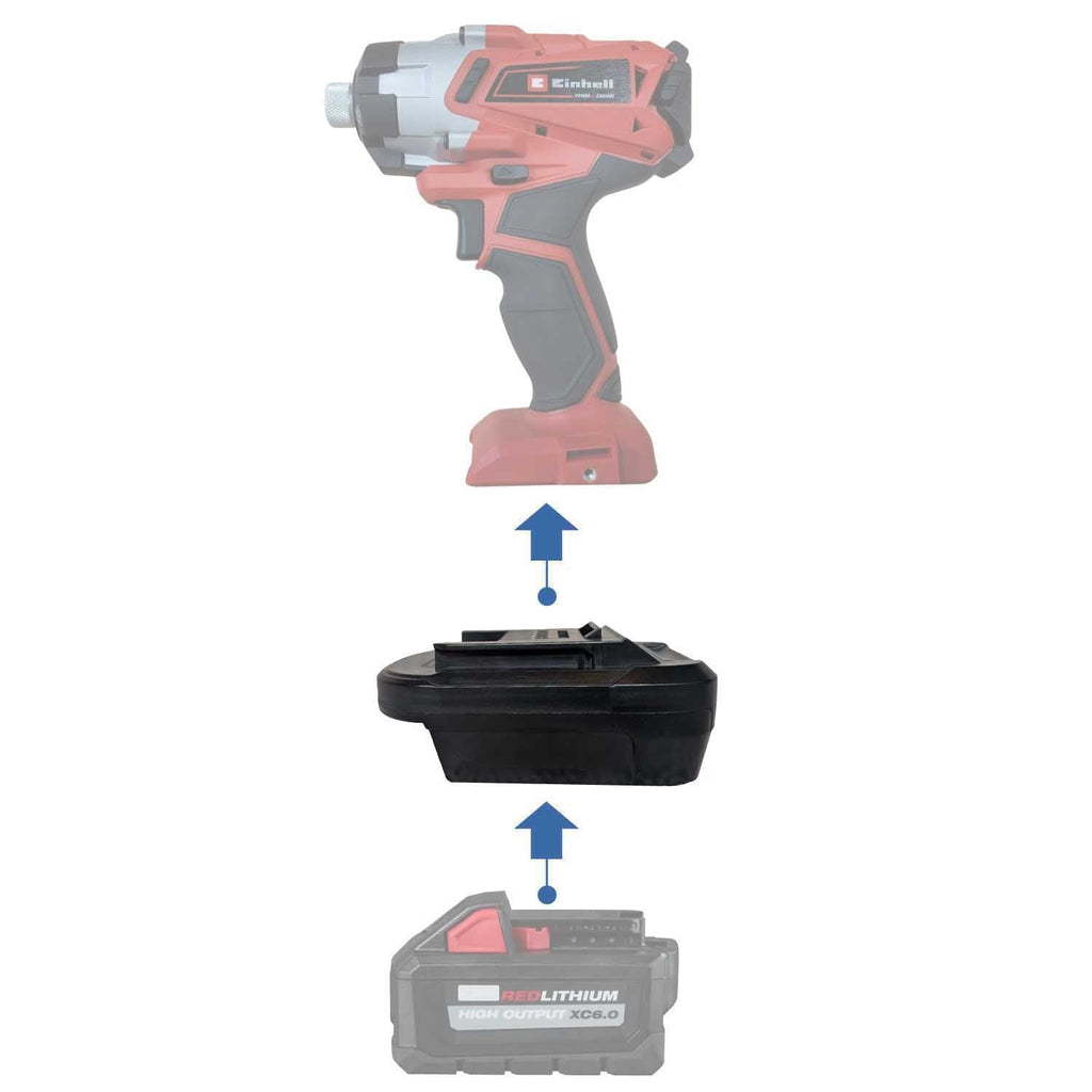 Milwaukee 18V to Einhell PXC 18V Battery Adapter-0