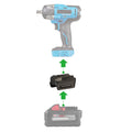 Milwaukee 18V to Mastercraft 20V (Blue) Battery Adapter-0