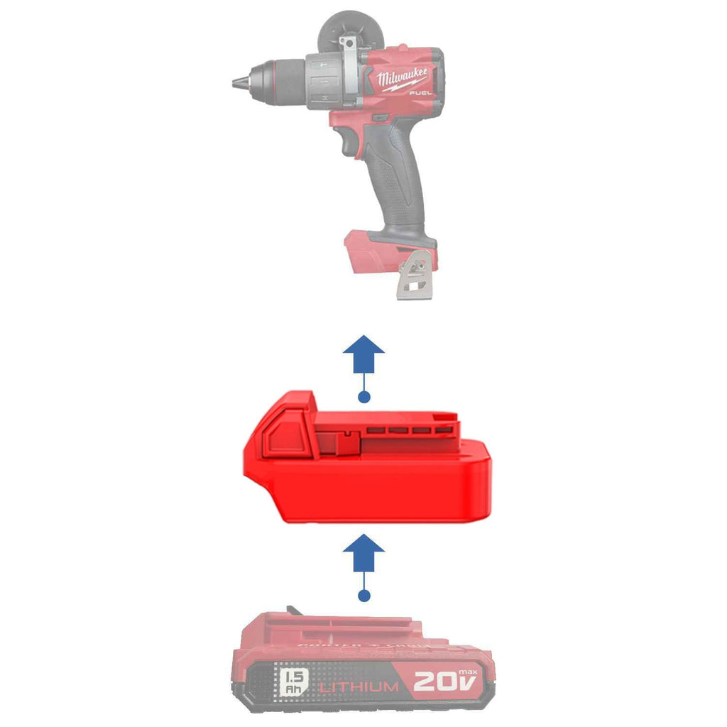 Porter Cable 20V to Milwaukee 18V Battery Adapter-0