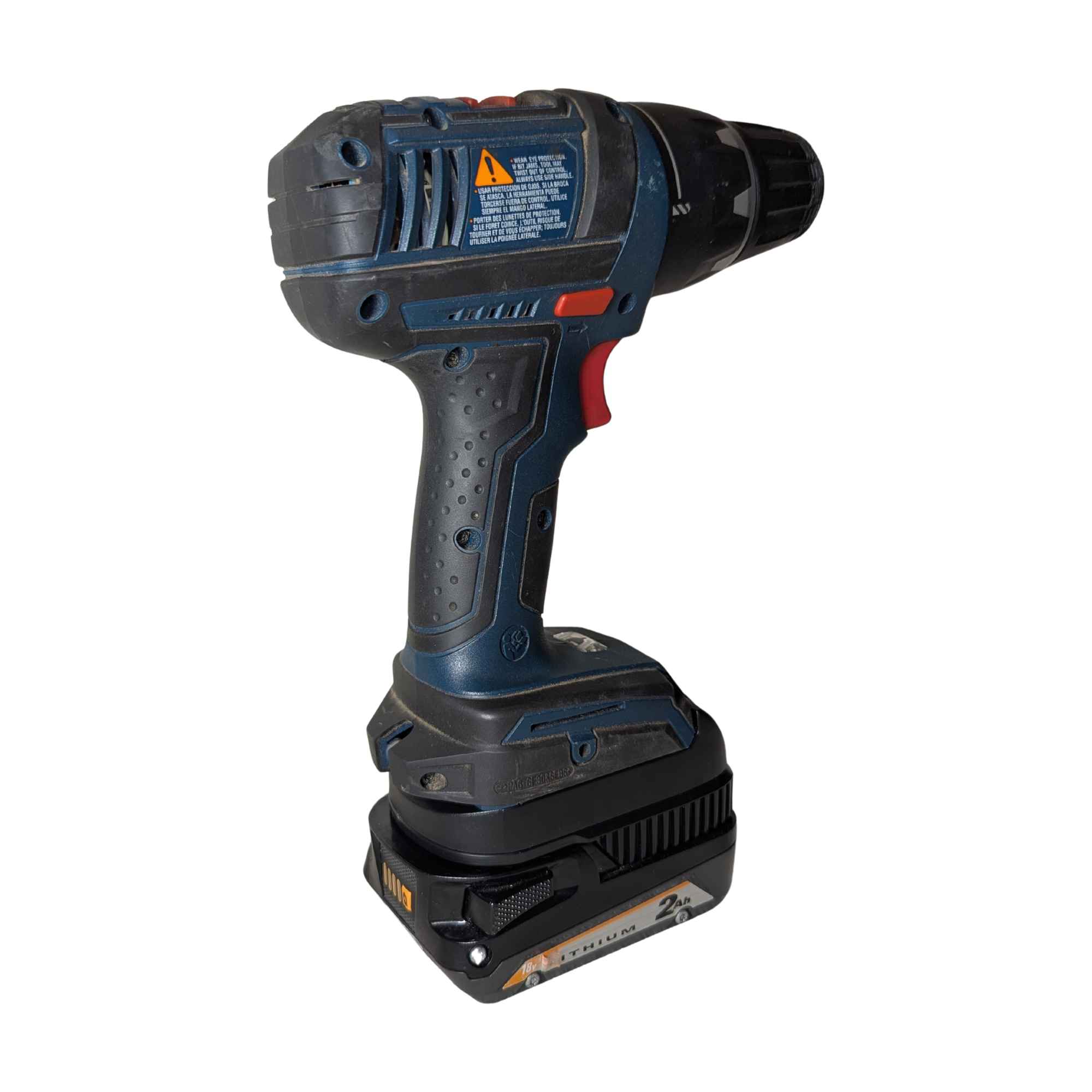 RIDGID 18V to Bosch 18V (Blue) Battery Adapter-2