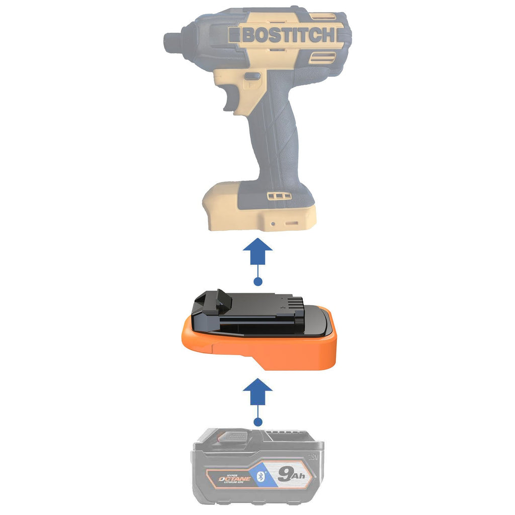 RIDGID 18V to Bostitch 18V Battery Adapter-0