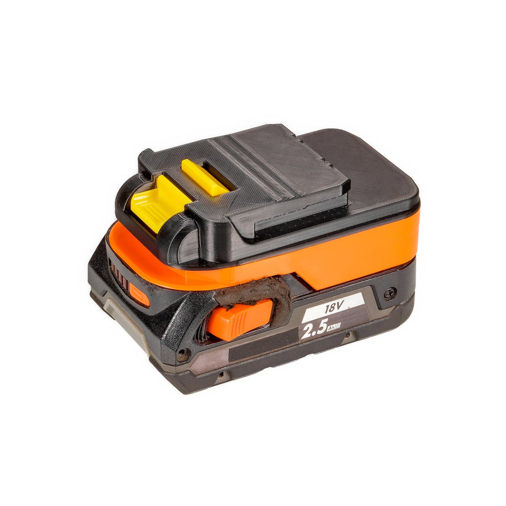 RIDGID 18V to Chicago Electric 18V Battery Adapter-2