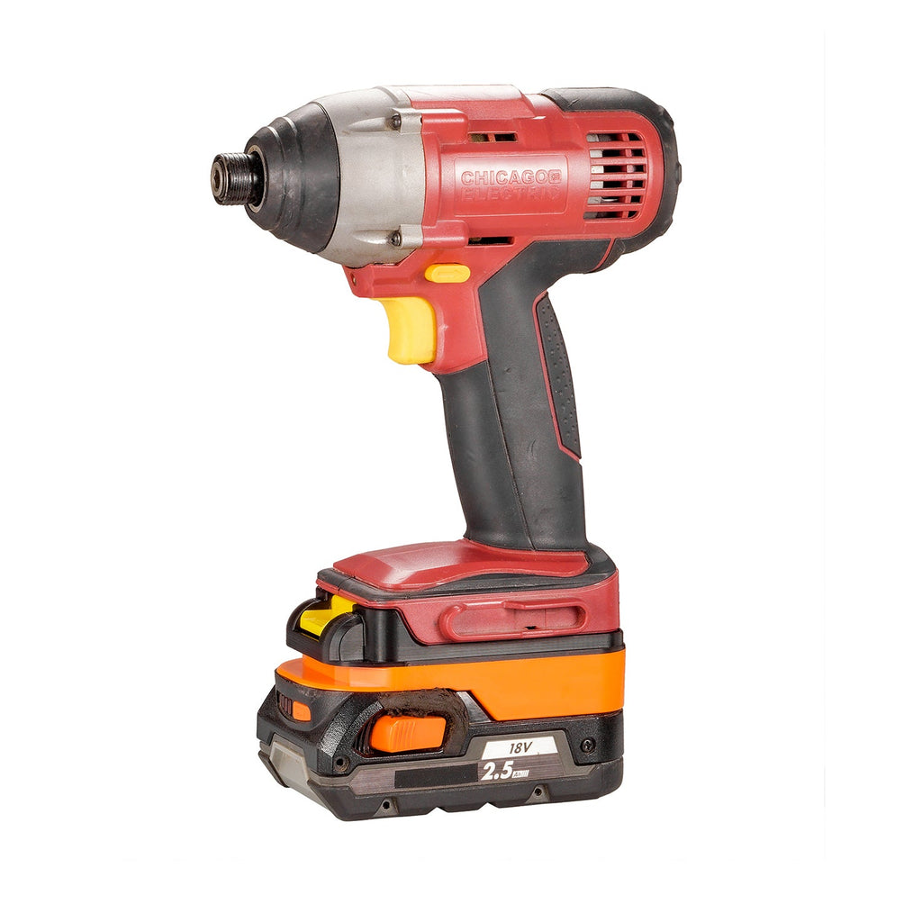 RIDGID 18V to Chicago Electric 18V Battery Adapter-1