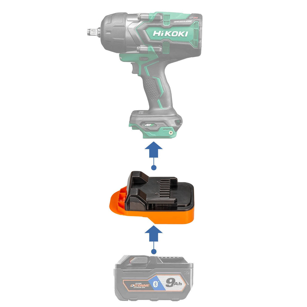 RIDGID 18V to Hikoki 18V Battery Adapter-0