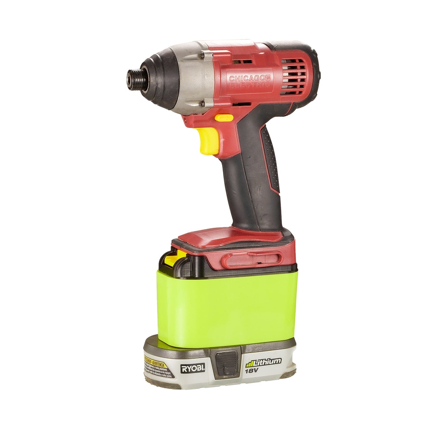 Ryobi 18V to Chicago Electric 18V Battery Adapter-1
