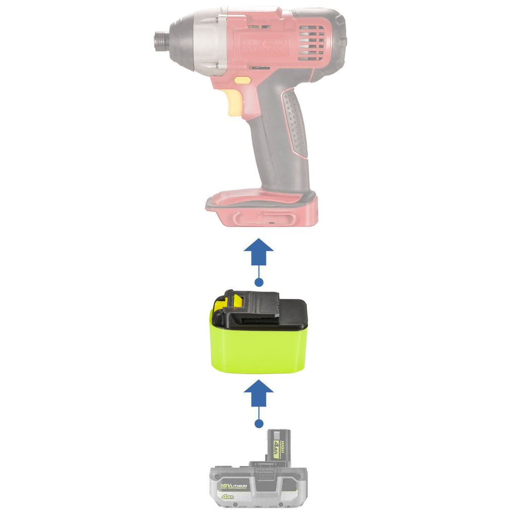 Ryobi 18V to Chicago Electric 18V Battery Adapter-0