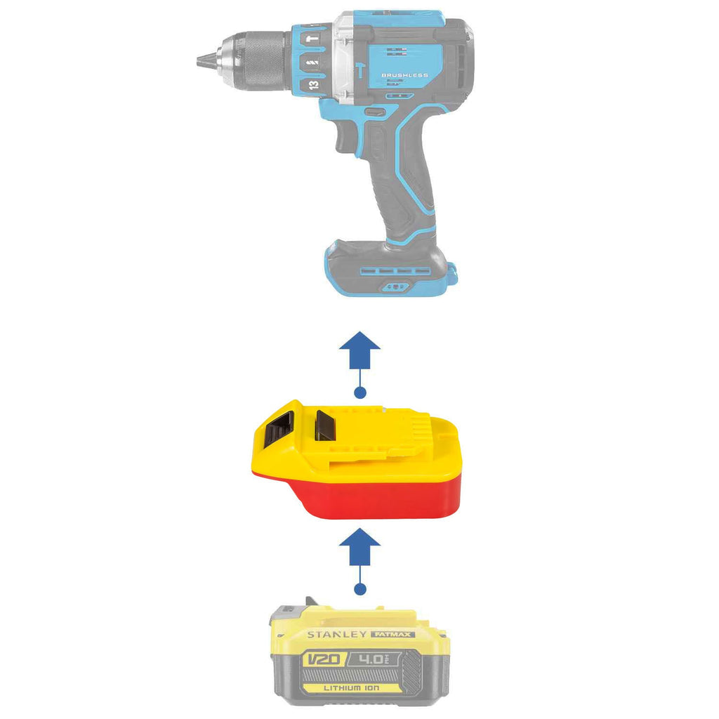 Stanley V20 to Hercules 20V Battery Adapter-0