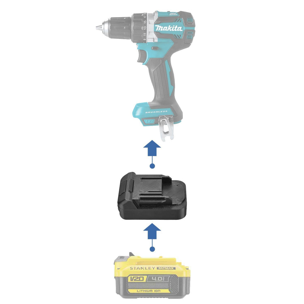 Stanley V20 to Makita 18V Battery Adapter-0