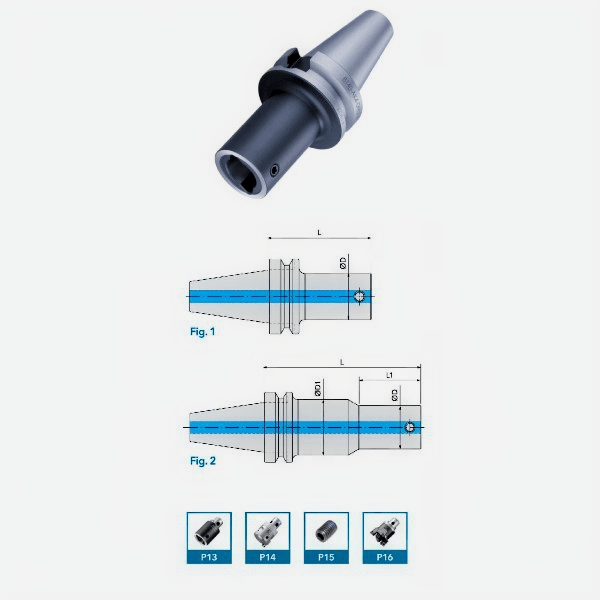 Acrow BT40-AK4-145 – AK Boring Shank Ø39mm, 145mm-1