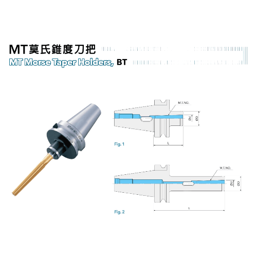 Acrow BT50 Morse Taper Holder – BT50-MTA3-180 (M/T3 × 180 mm, Ø23.5–31.5 mm Drill Range)-1