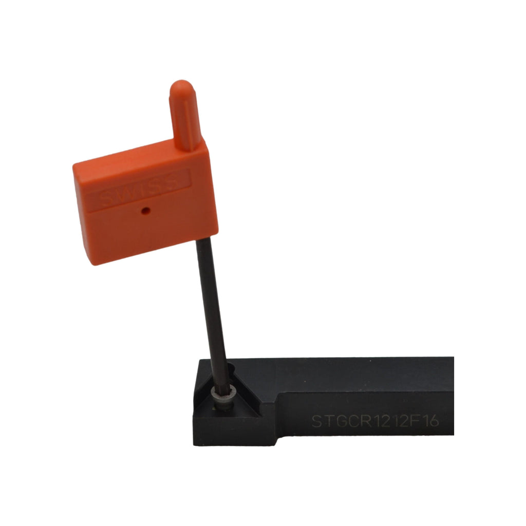 Alberg STGCR1212F16 Center Screw Tool Holder, 12 mm Shank-1