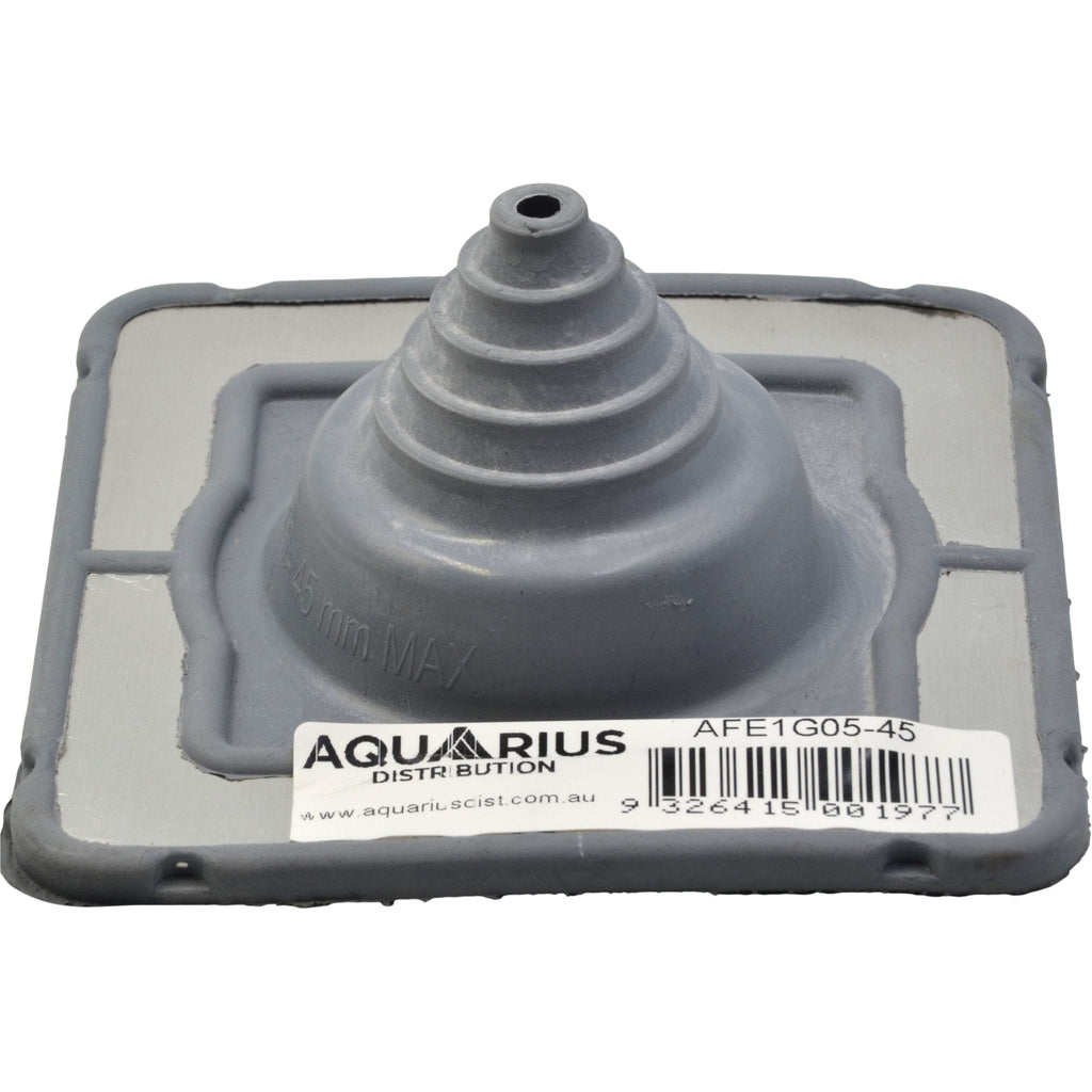 Aquaseal FlashRite #1 Metal Roof Pipe Flashing Grey 05-45mm-1