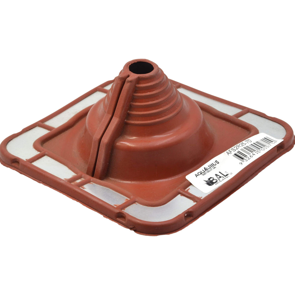 Aquaseal FlashRite #2 Metal Roof Pipe Flashing Red 25-70mm-3