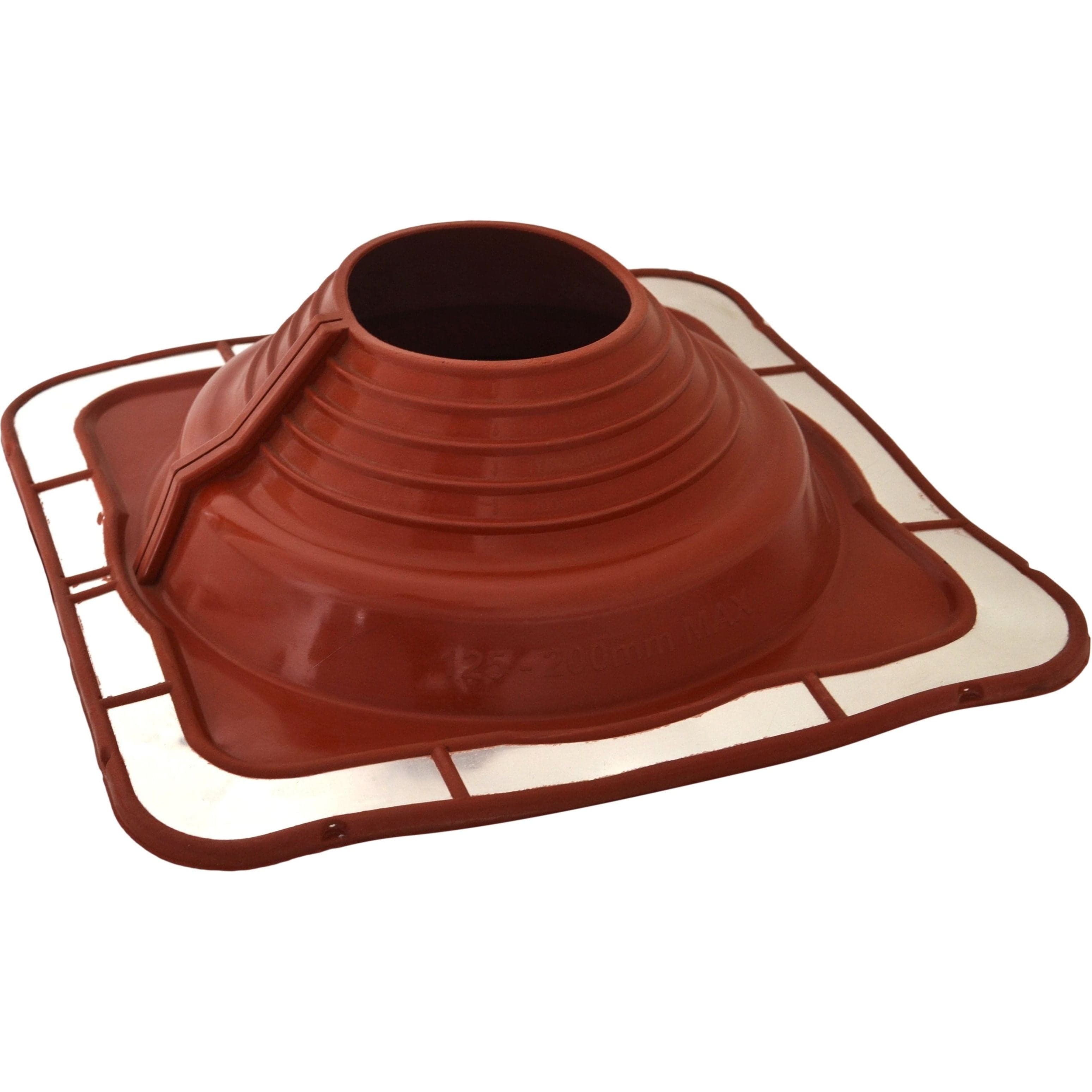 Aquaseal FlashRite #5 Metal Roof Pipe Flashing Red 125-200mm-0